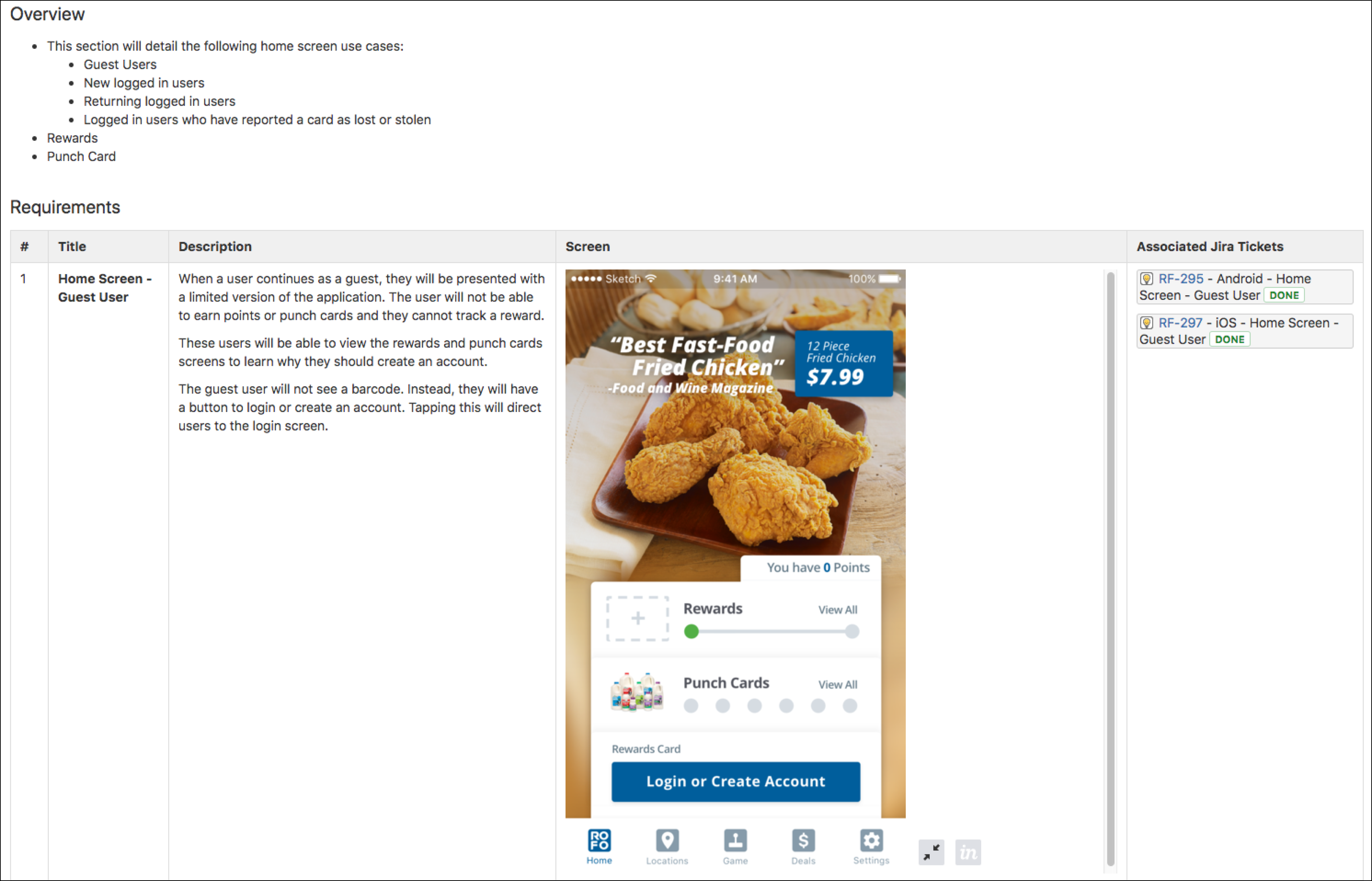 Annotated designs in Confluence