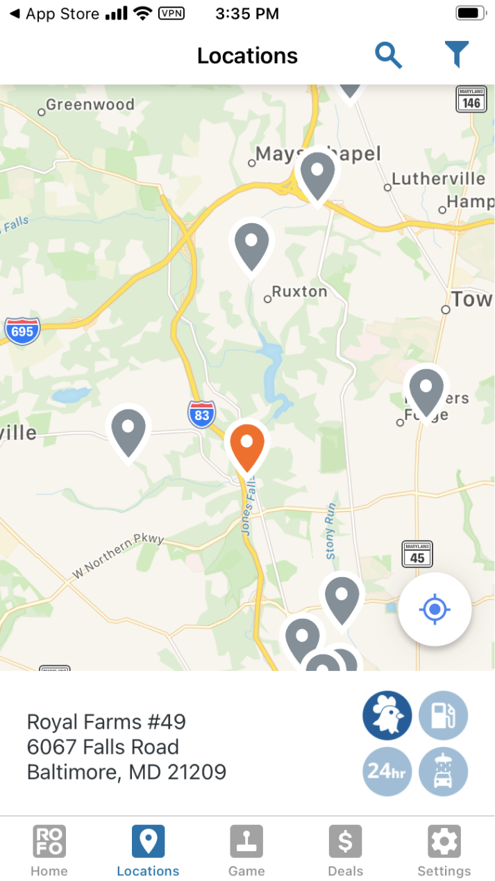 Store locator final design
