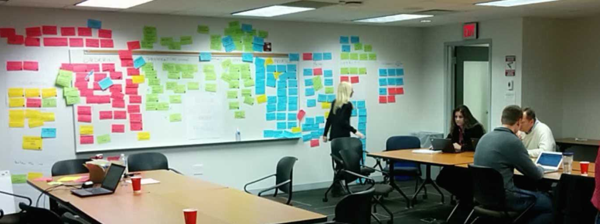 Design thinking workshop at Wendy's HQ